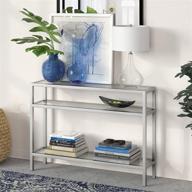 henn hart contemporary shelves blackened logo