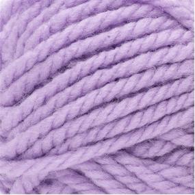 img 1 attached to 🧶 Lilac Bernat Softee Chunky Yarn Bundle - Super Bulky Number 6 Gauge - 3 Skeins: A Must-Have for Crafters