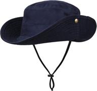 sun bucket hat outdoor fishing hat boonie cap 7 14yrs boys' accessories logo