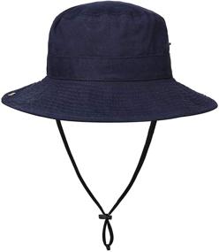 img 3 attached to Sun Bucket Hat Outdoor Fishing Hat Boonie Cap 7 14Yrs Boys' Accessories