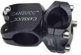 img 4 attached to 🚲 CANSUCC Bike Stem: Adjustable 25.4 × 32mm Handlebar Stem for MTB, BMX, Road Bikes - Aluminum Alloy, Black