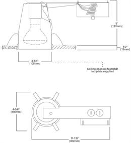 img 1 attached to Герметичный корпус для монтажа в нишу потолка H99RTAT - Air Tite