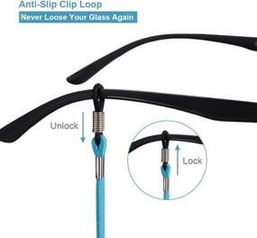 img 3 attached to 👓 Versatile Eyeglasses Retainer: Adjustable Sunglass Holder for Prescription Glasses