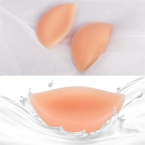 img 1 attached to 🍈 Enhancing Silicone Breast Cups - Push Up Bra Inserts and Pads for Optimum Enhancement