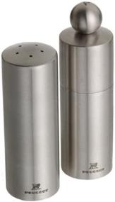 img 1 attached to 🔍 Optimized Search: Peugeot Reims Stainless Steel Pepper Mill & Salt Shaker Set