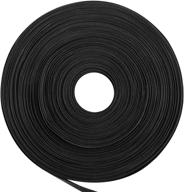 🧵 black wxj13 single fold bias tape - 1/2 inch binding tape for sewing, quilting, piping, and diy crafts logo