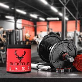 img 2 attached to 💪 Bucked Up Pre Workout (Blue Raz): Enhanced with 6g of Citrulline, 2g of Beta Alanine, and 3 Other Exclusive Trademarked Ingredients