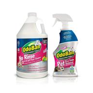 🐾 odoban pet solutions: 32oz spray bottle & 1 gal neutral ph floor cleaner concentrate - effective pet odor elimination & floor cleaning duo logo