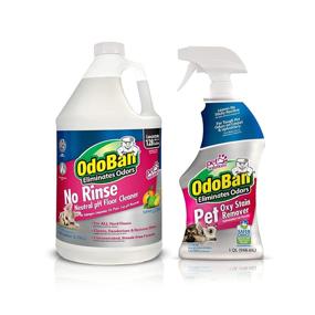 img 4 attached to 🐾 OdoBan Pet Solutions: 32oz Spray Bottle & 1 Gal Neutral pH Floor Cleaner Concentrate - Effective Pet Odor Elimination & Floor Cleaning Duo