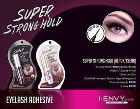 img 1 attached to 💸 Buy KISS i Envy Super Strong Hold Eyelash Adhesive 3 Pack 0.176 oz