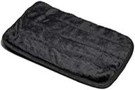 🐾 deluxe black fur pet mat for midwest quiet time logo