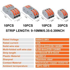 img 3 attached to Conductor Connector，Aigreat Connectors Assortment Electrical