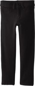 img 2 attached to 👖 Eddie Bauer Little Girls' Stretch French Terry Moleton Pant (Variety of Styles Available)