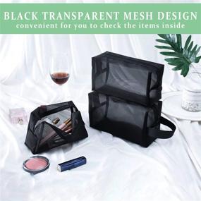 img 2 attached to Cosmetic Akamino Makeup Portable Organizer
