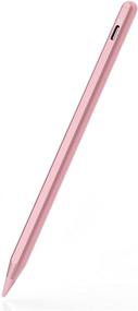img 4 attached to 🖊️ Pencil Stylus with Palm Rejection: Compatible with Newest iPad 9th Gen, iPad Pro 11/12.9, iPad 7th/8th Gen, iPad Mini 6th Gen, iPad Air 4th Gen - Black