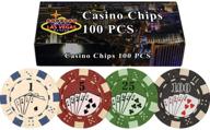 las vegas gift box with da vinci 100 11.5 gram poker chips логотип