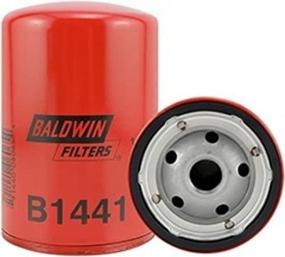 img 4 attached to Baldwin B1441 Масляный спиновый фильтр (набор из 2) - Обеспечение оптимальной производительности и защиты двигателя