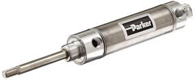img 1 attached to 🔧 Parker 1 06DPSR02 0 Stainless Steel Non-Cushioned Cylinder