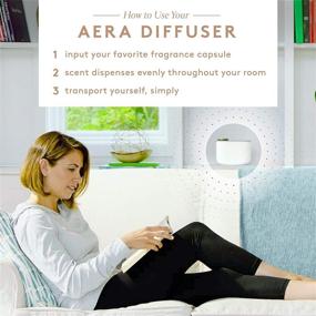 img 1 attached to 🍊 Linen Scented Home Fragrance with Bright Citruses, Juniper Berries, and Delicate Florals - Optimize your Schedule Using Aera Smart 2.0 Diffusers - Experience State of The Art Air Freshener Technology