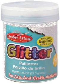 img 1 attached to Charles Leonard Clear Glitter - 💫 3/4 Ounce Bottle - Creative Arts (41710)