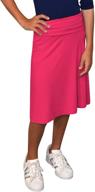 👗 kosher casual: stylish adjustable foldover waistband girls' clothing for every occasion logo