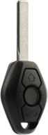 key fits 1996-2006 bmw keyless entry remote fob (lx8fzv logo