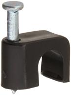 🔒 gardner bender pcs-1600t black coaxial masonry staple, ¼ inch, clip-on, uv resistant, 25 pack - secures rg-6 / rg-6q / rg-59, splinter-free, polyethylene logo