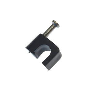 img 2 attached to 🔒 Gardner Bender PCS-1600T Black Coaxial Masonry Staple, ¼ Inch, Clip-On, UV Resistant, 25 Pack - Secures RG-6 / RG-6Q / RG-59, Splinter-Free, Polyethylene