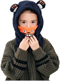 img 4 attached to ❄️ Winter Windproof Thick Adjustable Boys' Accessories and Hats - Leories Product Review