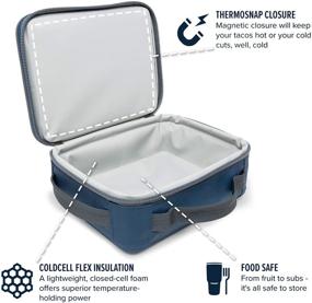 img 1 attached to 🥶 YETI Navy Daytrip Lunch Box