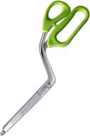 ultima batting scissors green: precise cutting tool for batting and quilting projects logo