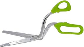 img 2 attached to Ultima Batting Scissors Green: Precise Cutting Tool for Batting and Quilting Projects