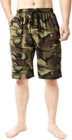 img 3 attached to 🩳 Bintangor Pajama: Stylish Elastic Waistband Camouflage Men's Clothing for Comfortable Sleep & Lounge