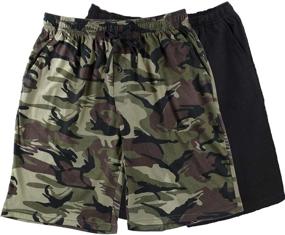 img 4 attached to 🩳 Bintangor Pajama: Stylish Elastic Waistband Camouflage Men's Clothing for Comfortable Sleep & Lounge