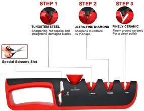 img 3 attached to Ножи с регулируемой точилкой Sharpen Diamond Ceramic