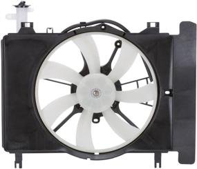 img 3 attached to 🔥 High-Quality Radiator/Condenser Cooling Fan Assembly Replacement for Toyota Yaris (TYC 621620)