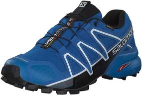 img 4 attached to Разблокируйте свою скорость с кроссовками Salomon SPEEDCROSS Running Synthetic Metallic X для мужчин.