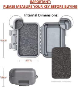 img 3 attached to 🔒 Ultimate Protection for GPS Trackers & Spare Keys: Gorilla Box Heavy-Duty Waterproof Stash Case with Rust-Proof Magnet - Color-Matched to Car Chassis