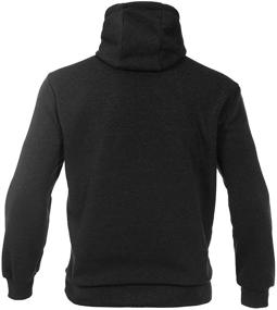 img 2 attached to 🏋️ Eylhot Heavyweight Grey Gym Hoodies: Ultimate SweatShirts for Men's Clothing