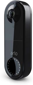 img 4 attached to 🚪 Arlo Essential Wired Видеоколокольчик - HD WiFi камера, обзор 180°, ночное видение, двустороннее аудио, легкая установка (требуется существующая проводка дверного звонка), черный - AVD1001B