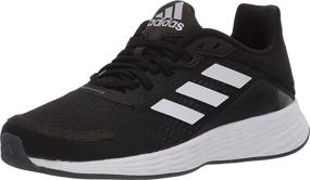 img 4 attached to Stylish and Quality: Adidas 👟 Duramo Running Black Royal Girls' Athletic Shoes