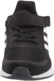 img 3 attached to Stylish and Quality: Adidas 👟 Duramo Running Black Royal Girls' Athletic Shoes