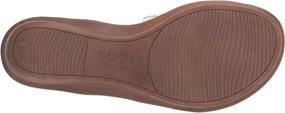 img 1 attached to SOUL Naturalizer Porcelain Women's Sandal – Stylish Footwear for Women