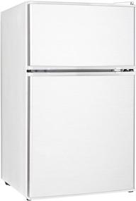 img 4 attached to 🌬️ Midea 3.1 Cu. Ft. WHD-113FW1 Compact Refrigerator - White: Space-Saving and Efficient Cooling Solution