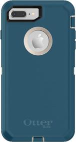 img 4 attached to 📱 OtterBox Defender Series Case for iPhone 8 Plus & iPhone 7 Plus - Non-Retail Packaging - Pale Beige/Corsair (Case Only, Holster Not Included)