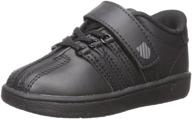 k-swiss classic vn sneaker: easy hook & loop closure for kids of all ages! logo