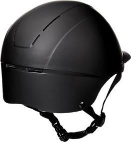 img 3 attached to 👒 Troxel Spirit Performance Helmet, Medium Size, Black Duratec Finish