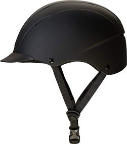 img 2 attached to 👒 Troxel Spirit Performance Helmet, Medium Size, Black Duratec Finish