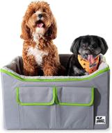 🐶 wego doggo buddy booster dog car seat - suitable for small & medium dogs - dog booster seat with cozy bed & ample storage - enhance safety during car rides with headrest leash tether - each pet car seat purchase donates 40 shelter meals logo