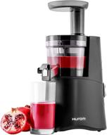 🥤 efficient performance at its finest: hurom h-aa slow juicer in sleek matte black логотип